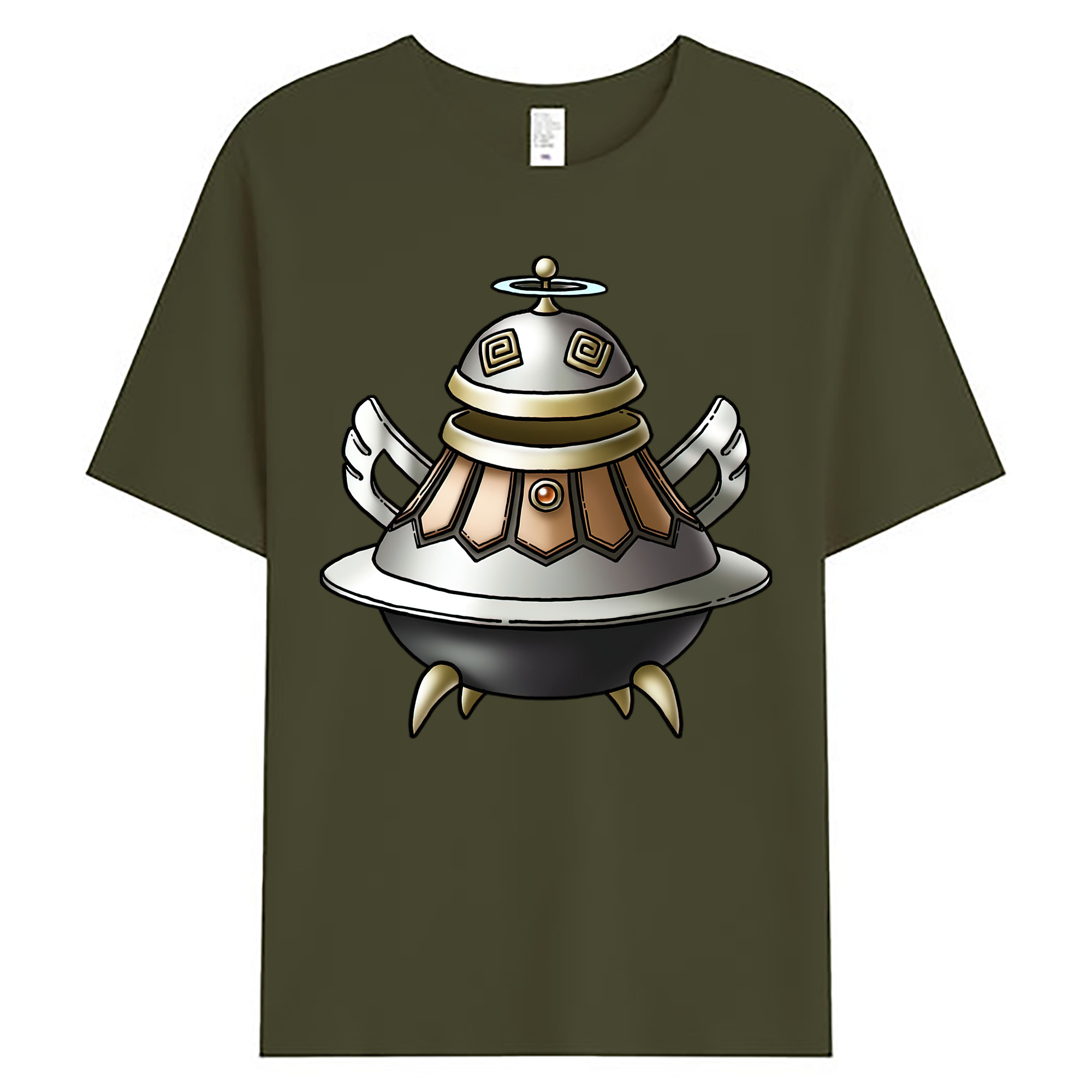 （画像用） ドラゴンクエスト Doragon Kuesuto Dragon Quest 綿100％ メンズ半袖Tシャツ｜肌触りやわらか＆通気性